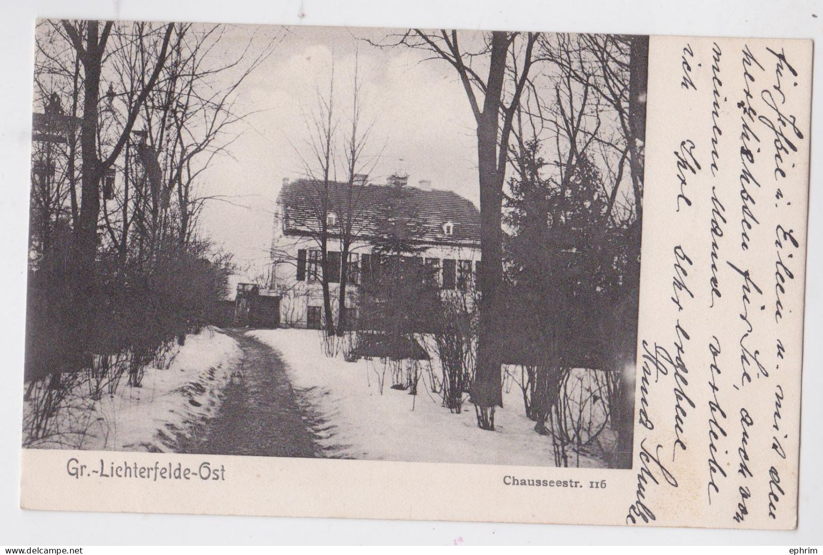 Berlin Steglitz Gross Lichterfelde Ost Chausseestrasse 116 - Steglitz