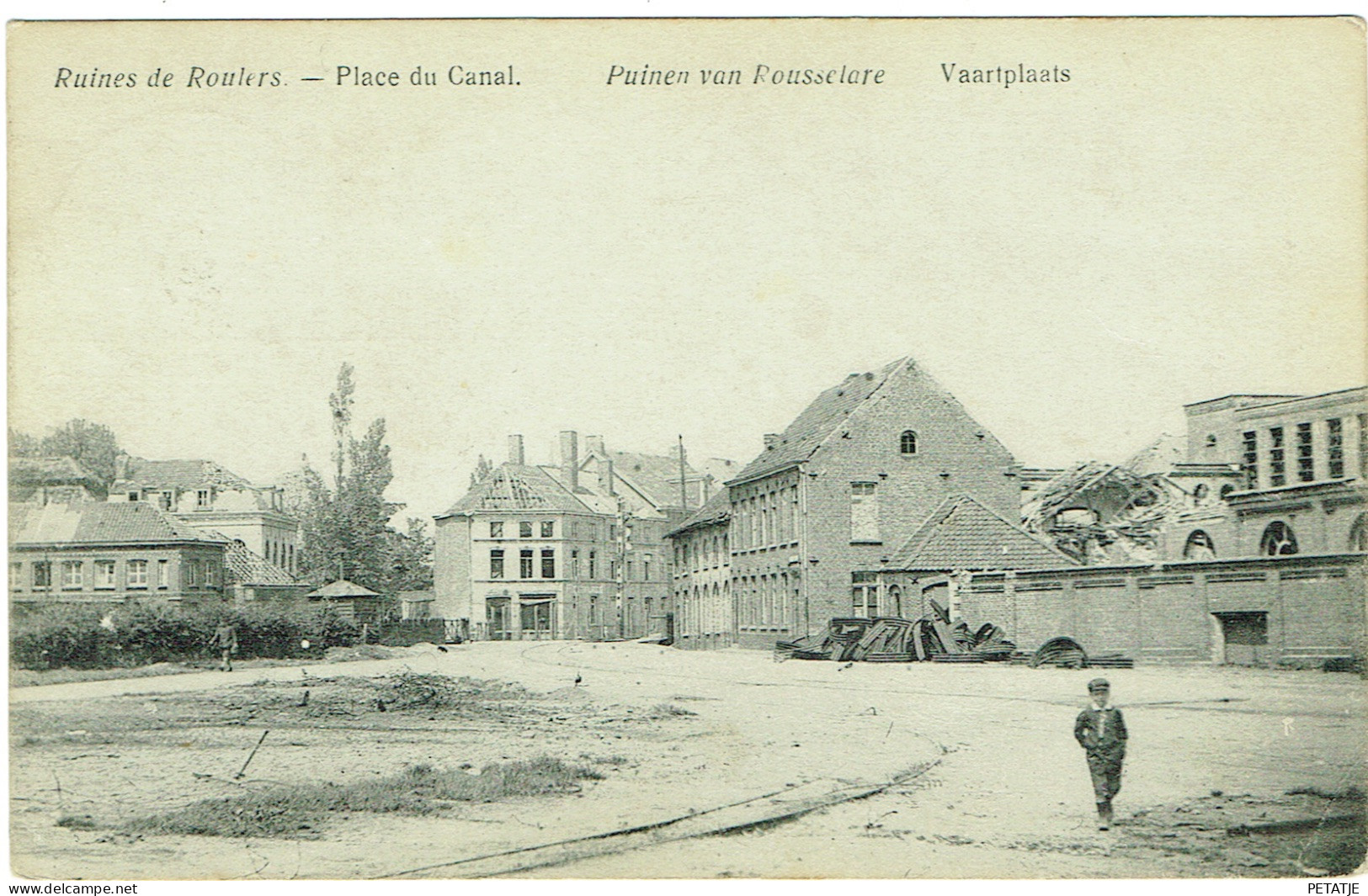 Rousselare  , Ruines Vaartplaats - Roeselare