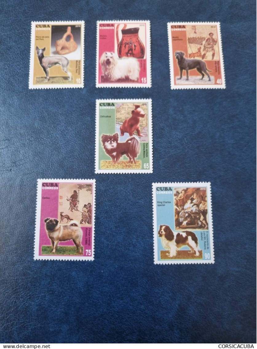 CUBA  NEUF  2010   PERROS  //  PARFAIT  ETAT  //  1er  CHOIX  // - Unused Stamps