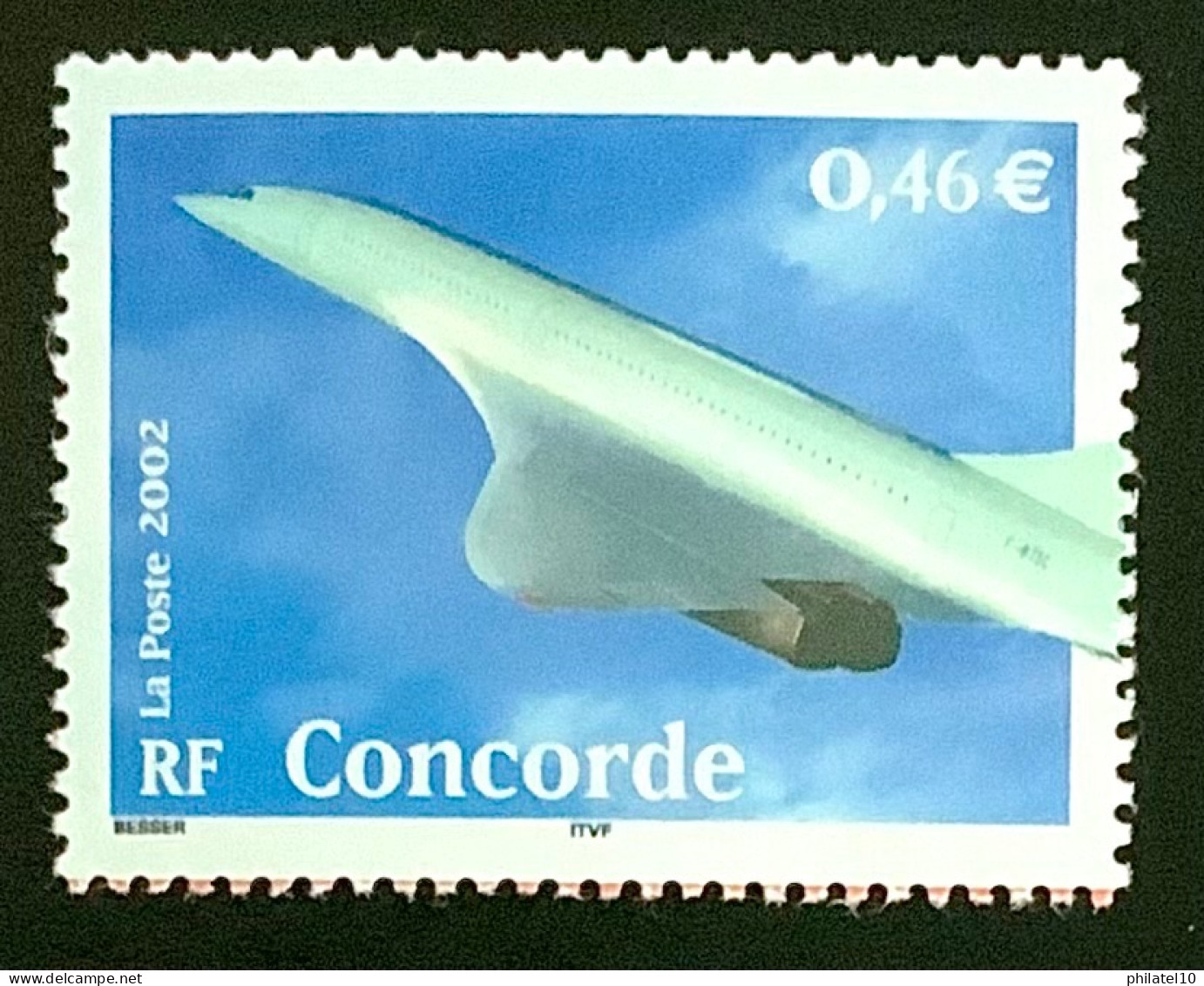 2002  FRANCE N 3471 CONCORDE - NEUF** - Ungebraucht