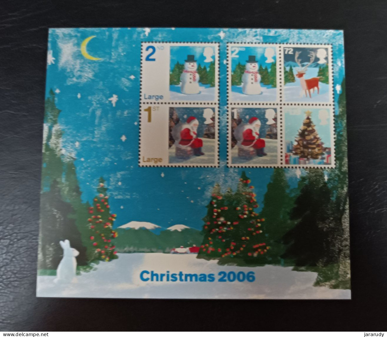 GRAN BRETAÑA NAVIDAD 2006 Yv BF 41 MNH - Hojas Bloque