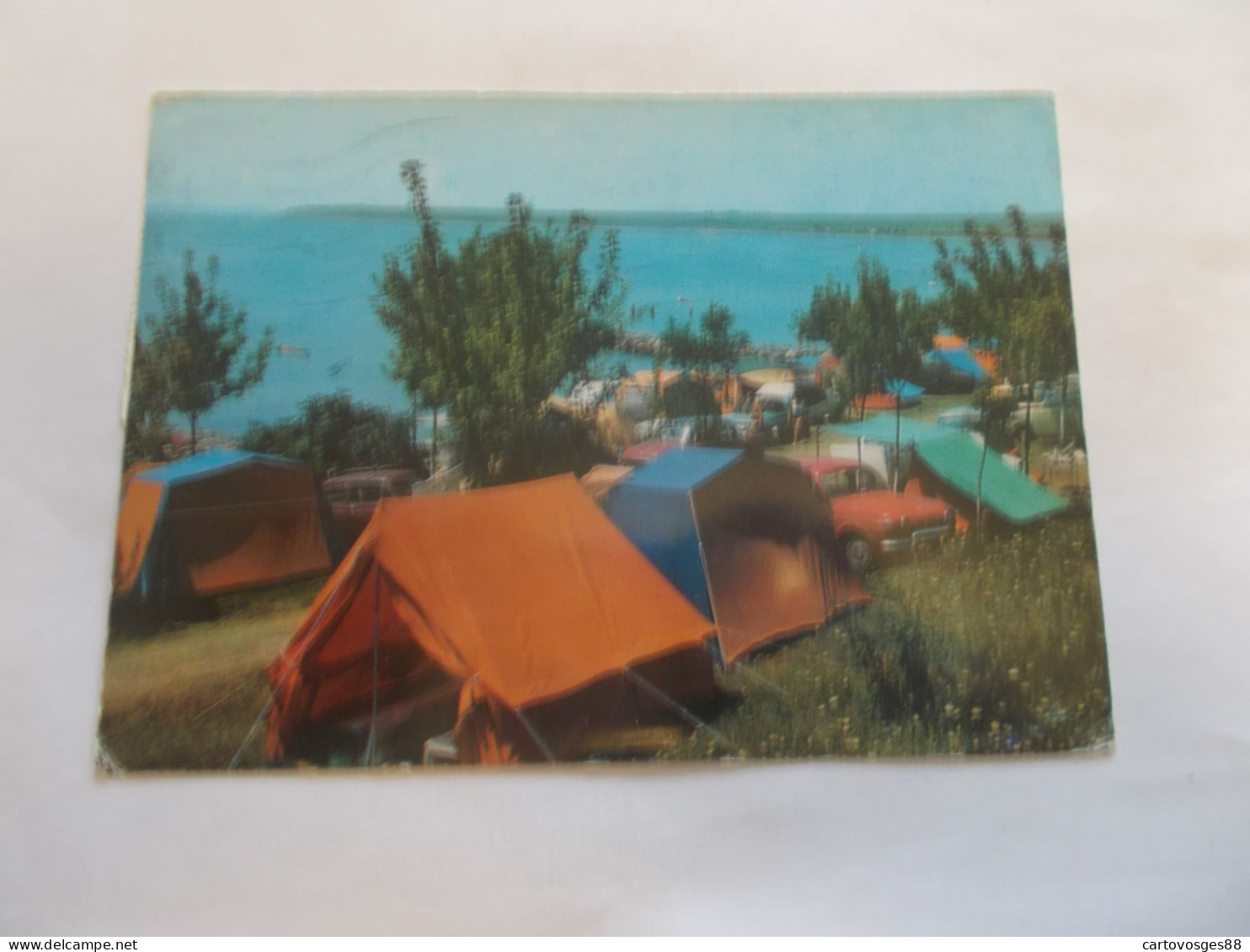 POMORIE ( BULGARIE BULGARIA ) CAMPING EUROPA  BELLE VUE COLORISER 2 BEAUX TIMBRES - Bulgarien