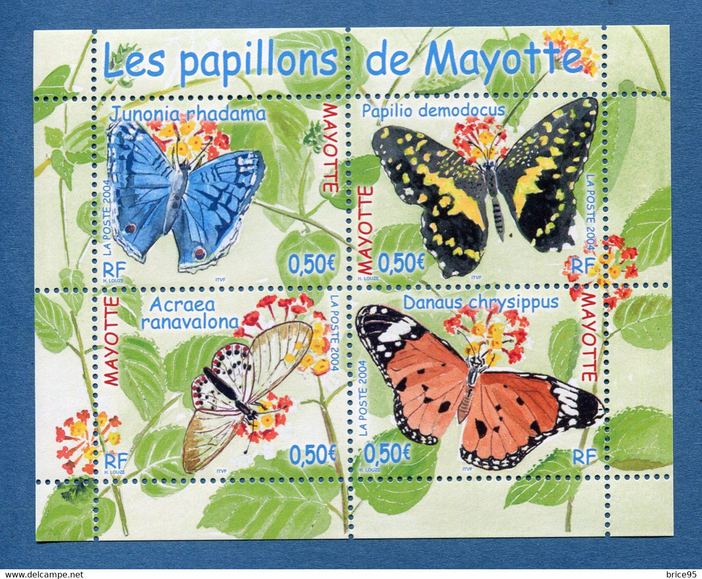 Mayotte - YT N° 154 à 157 ** - Neuf Sans Charnière - 2004 - Neufs