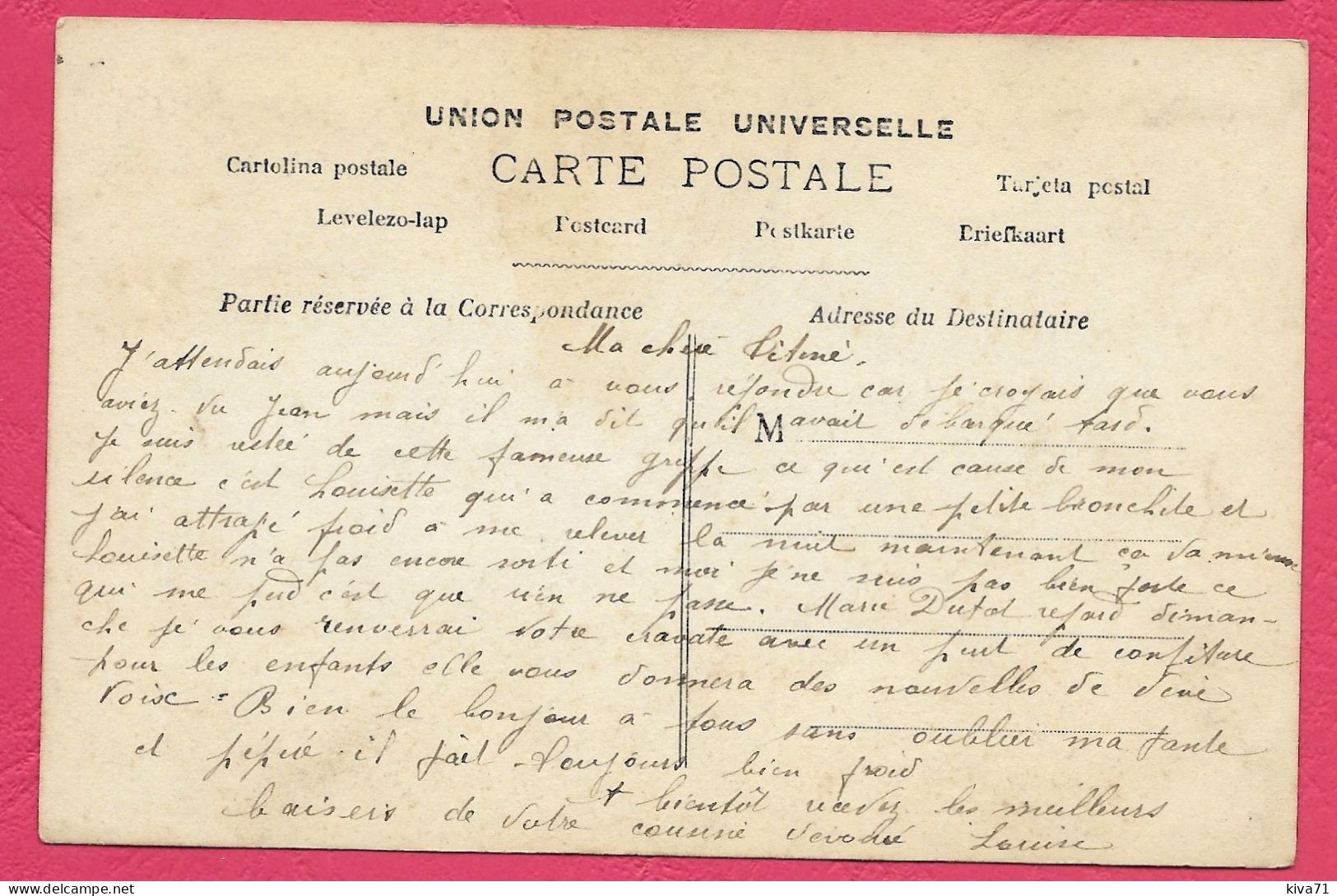 " Qui Court 2 Lièvres à La Fois  ...  "       1909 - Märchen, Sagen & Legenden