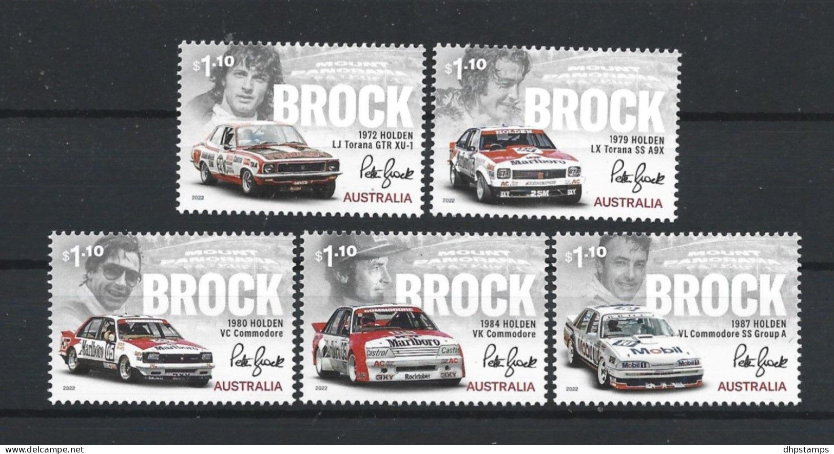 Australia 2022 Brock 50 Years Y.T. 5305/5309 ** - Unused Stamps