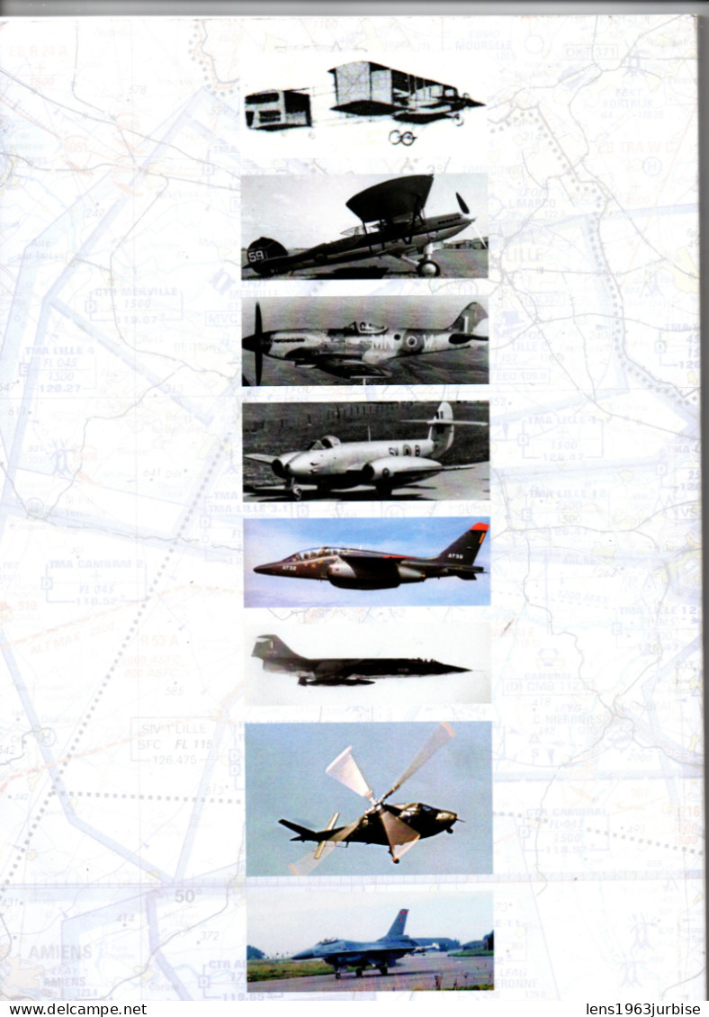 Histoire De L'aéronautique Militaire Belge Dans Le Tournaisis ( Tournai ) André Delcampe , 106 Pages ( 2011 ) - Belgique