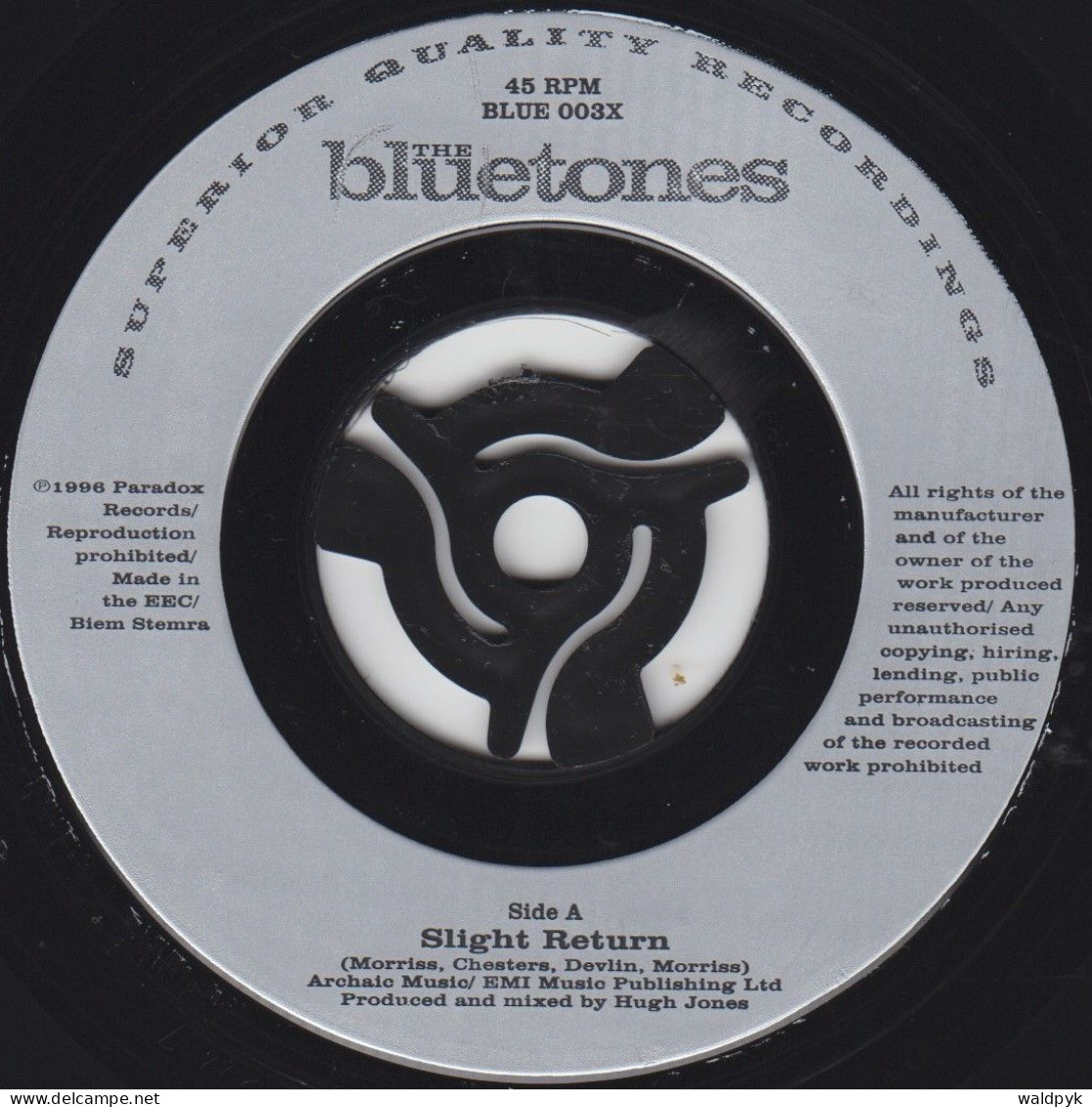 BLUETONES - Slight Return - Autres - Musique Anglaise