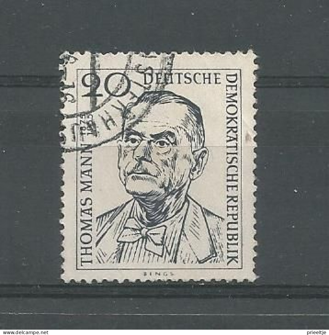 DDR 1956 Thomas Mann Y.T. 259 (0) - Usati