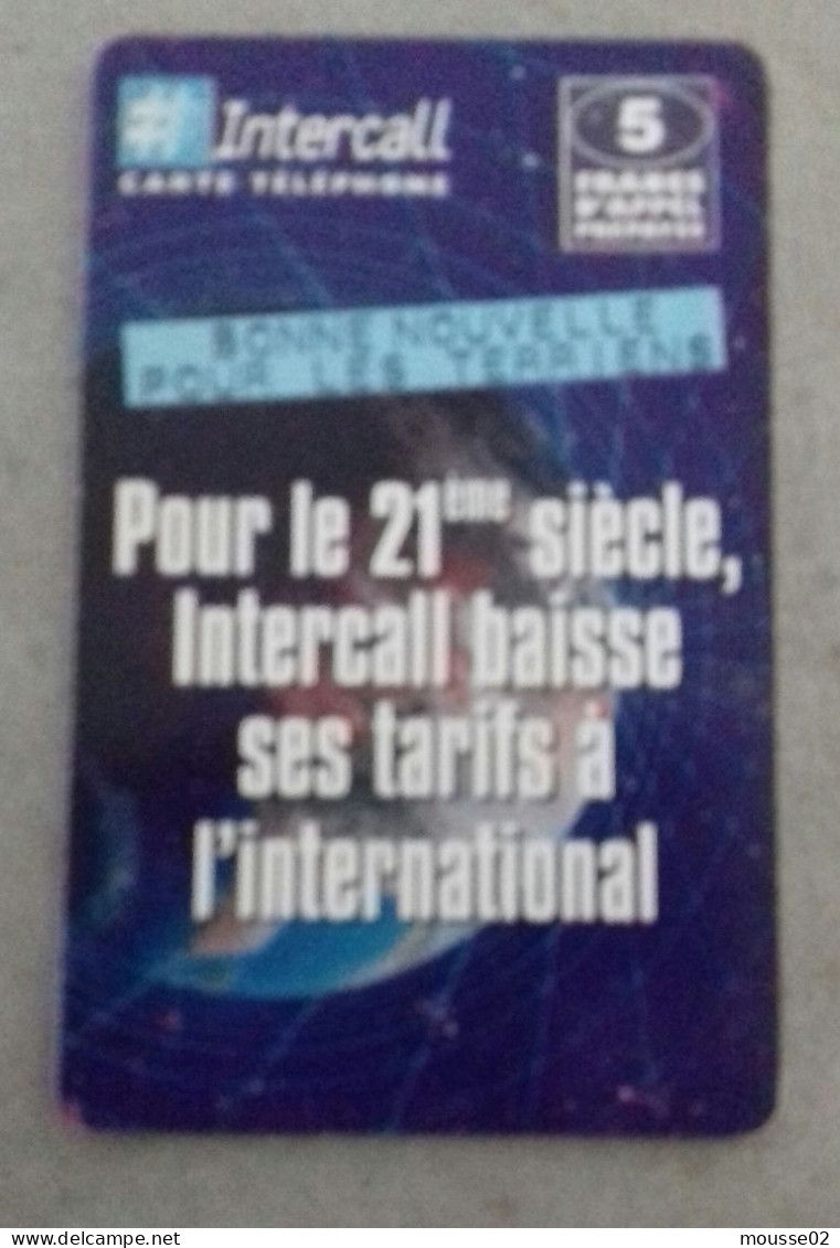 CARTE PRE PAYÉE     INTERCALL   DU 30 / 04 /  2000 NEUVE - Otros & Sin Clasificación