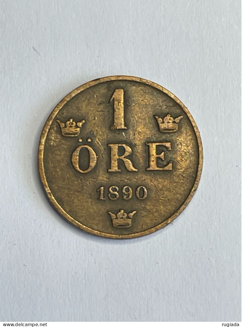 1890 Sweden One 1 Ore, XF Extremely Fine - Suède