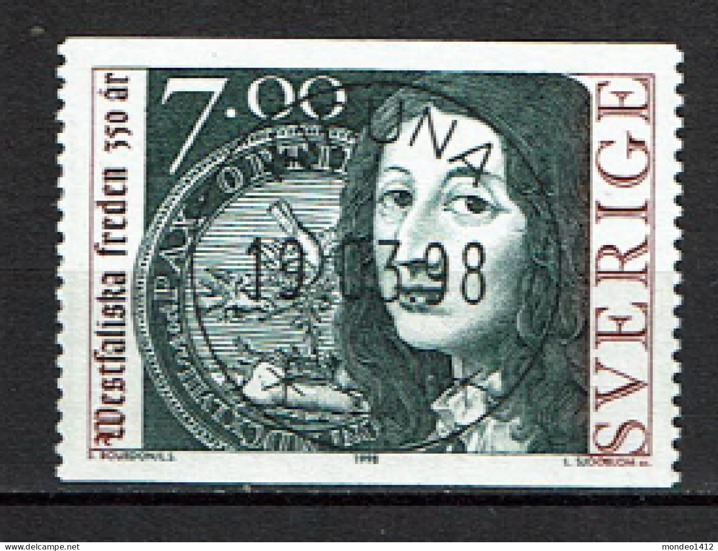 Sweden 1998 - Yv 2031 - Anniversary Of The Westphalian Peace, Westfälischer Friede  - Used - Used Stamps