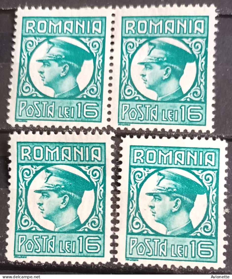 Romania (4 Timbres Neufs) - Nuevos