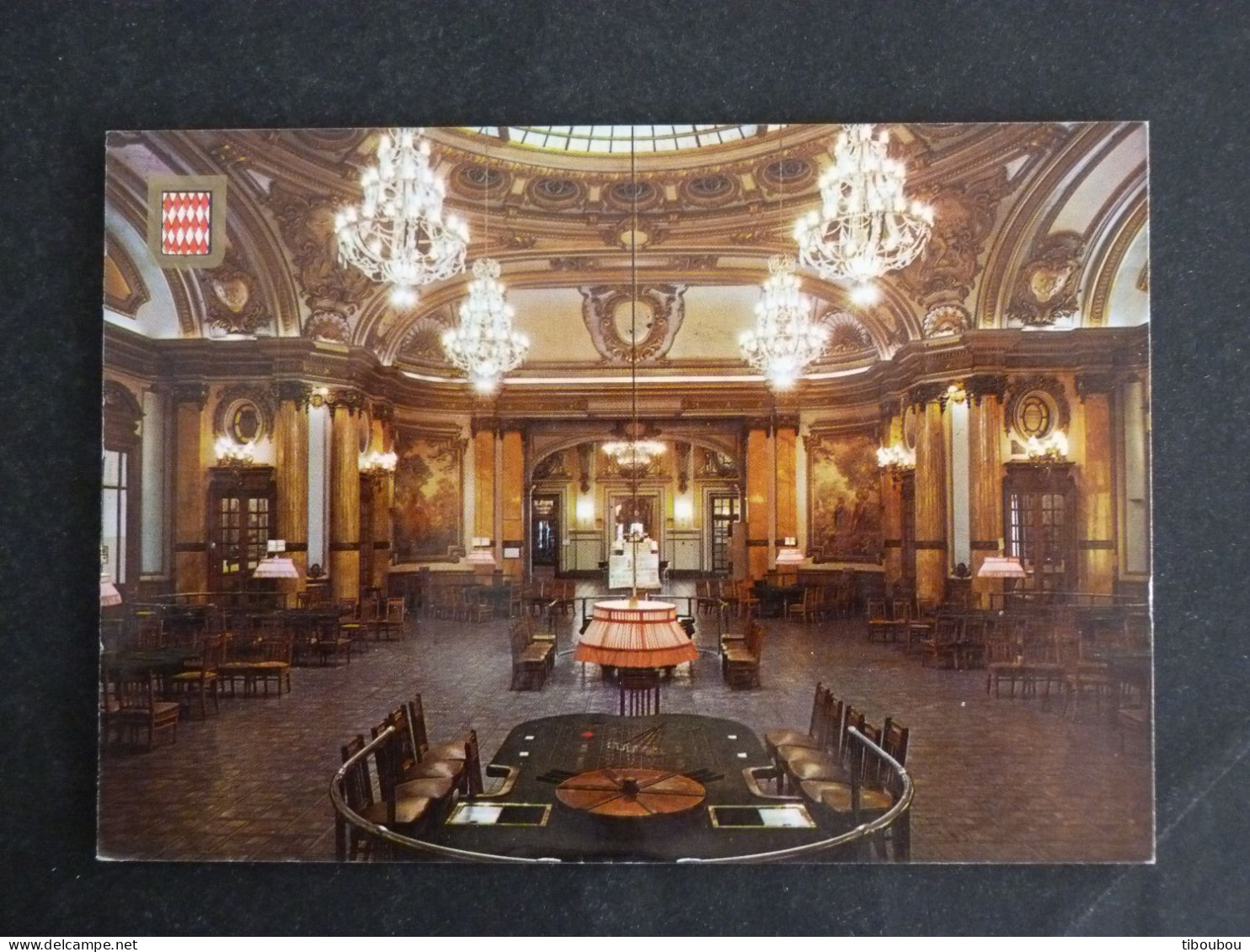 MONACO AVEC YT 1516 TARTANES DANS LA RADE - MONTE CARLO LA SALLE DE JEUX DU CASINO - Covers & Documents