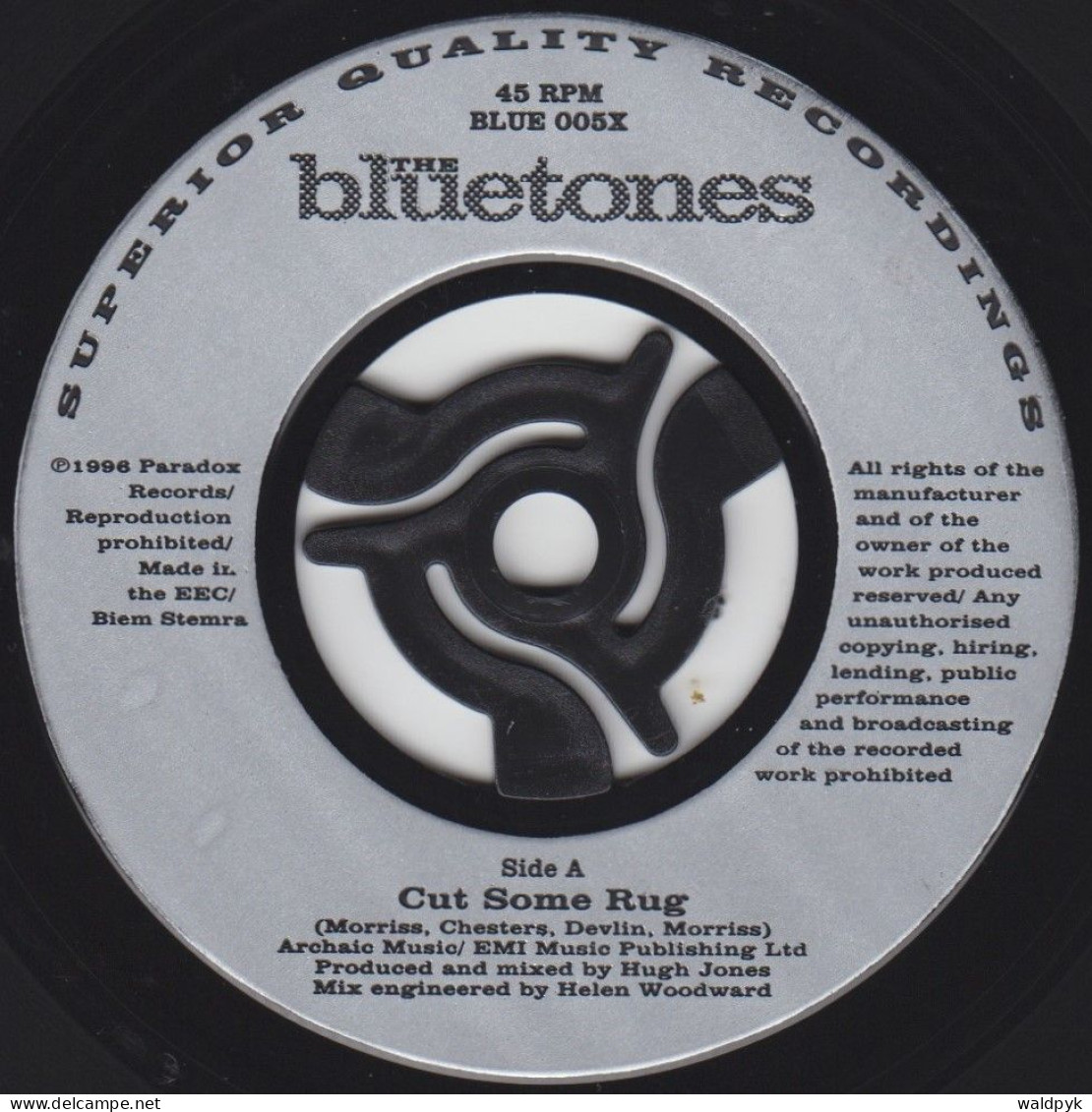 BLUETONES - Cut Some Rug - Otros - Canción Inglesa