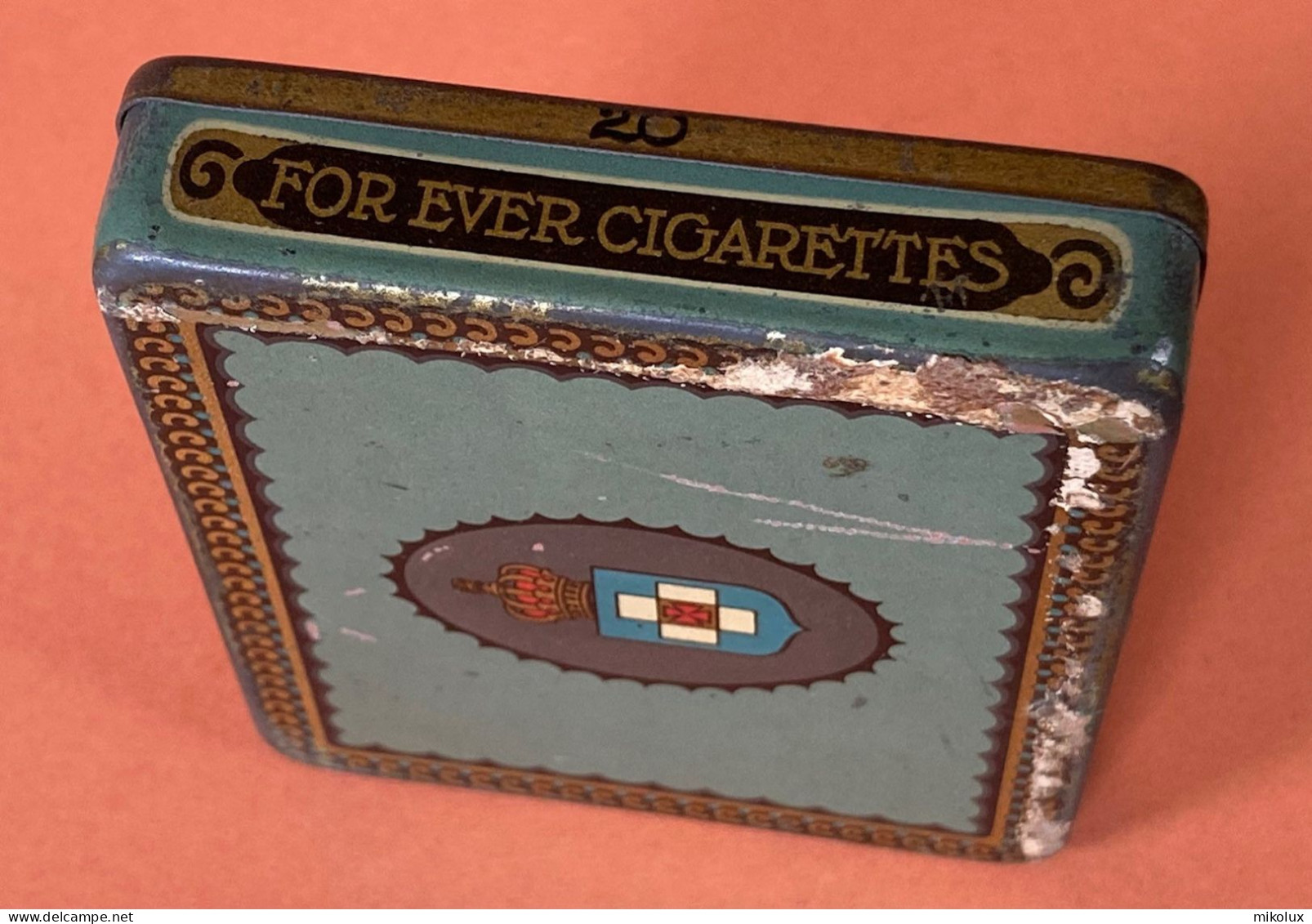 Rare Boite Cigaretttes Muratti's For Ever - Schnupftabakdosen (leer)