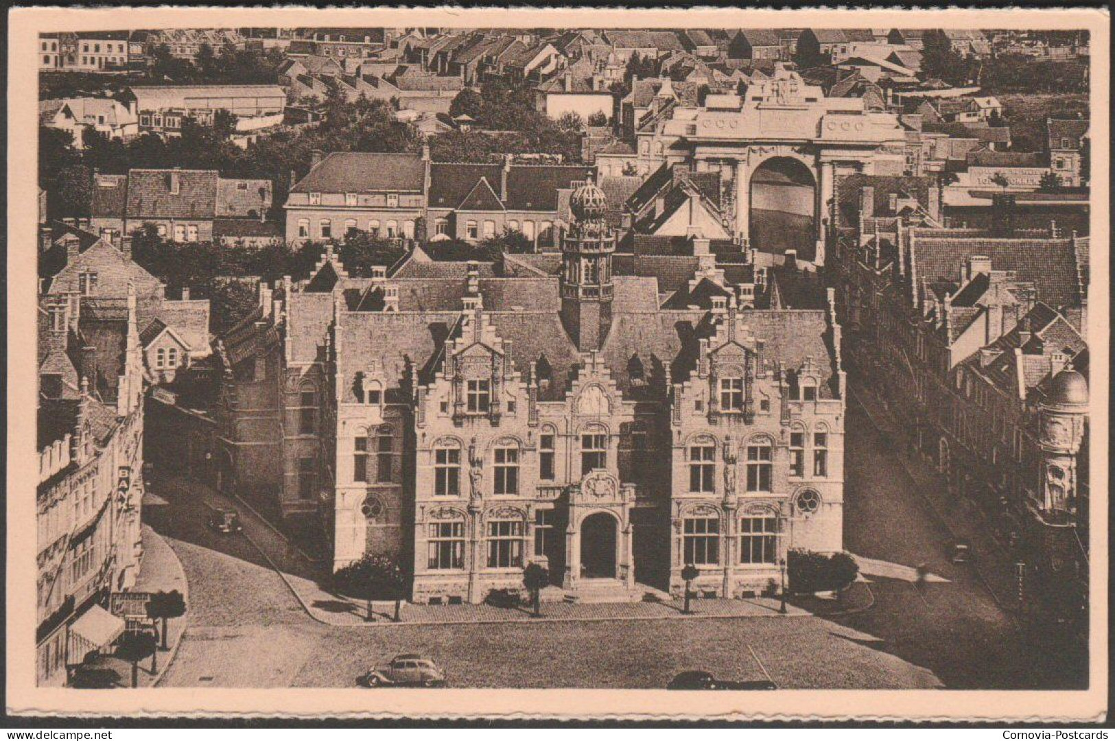 Panorama, Palais De Justice, Ypres, C.1930s - Thill CPA - Ieper