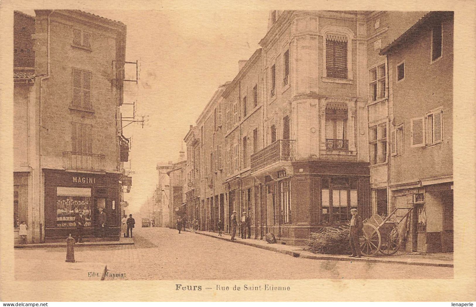 D7324 Feurs Rue De Saint Etienne - Feurs