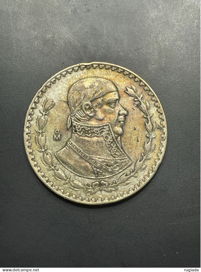 1962 Mexico Peso, Silver 0.10, XF Extremely Fine - Mexico