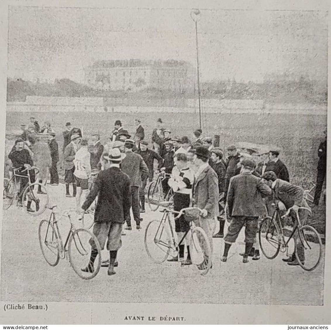 1898 CYCLISME LA COURSE DES 72 HEURES ET SES CONSÉQUENCES - VÉLODROME DU PARC DES PRINCES - LA VIE AU GRAND AIR - Zeitschriften - Vor 1900