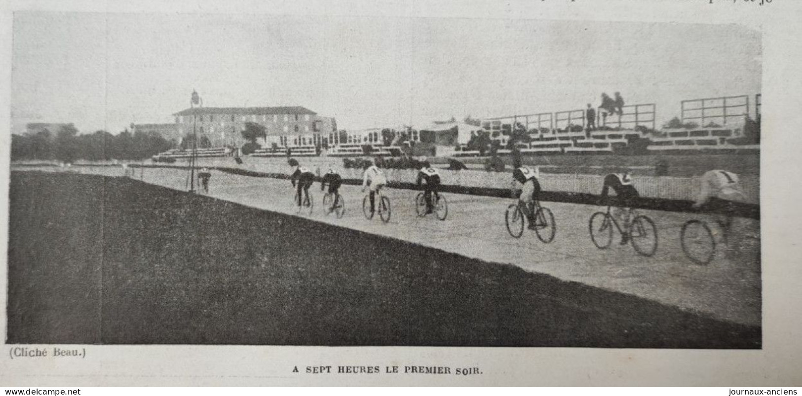 1898 CYCLISME LA COURSE DES 72 HEURES ET SES CONSÉQUENCES - VÉLODROME DU PARC DES PRINCES - LA VIE AU GRAND AIR - Riviste - Ante 1900