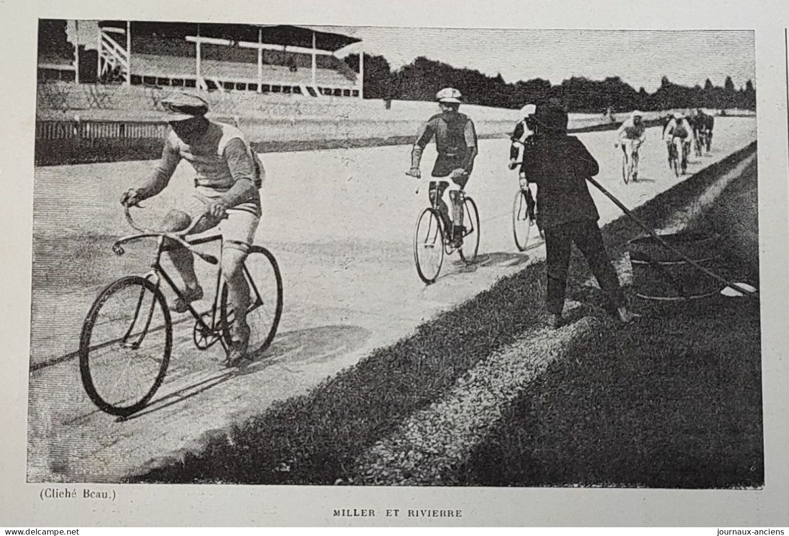 1898 CYCLISME LA COURSE DES 72 HEURES ET SES CONSÉQUENCES - VÉLODROME DU PARC DES PRINCES - LA VIE AU GRAND AIR - Zeitschriften - Vor 1900