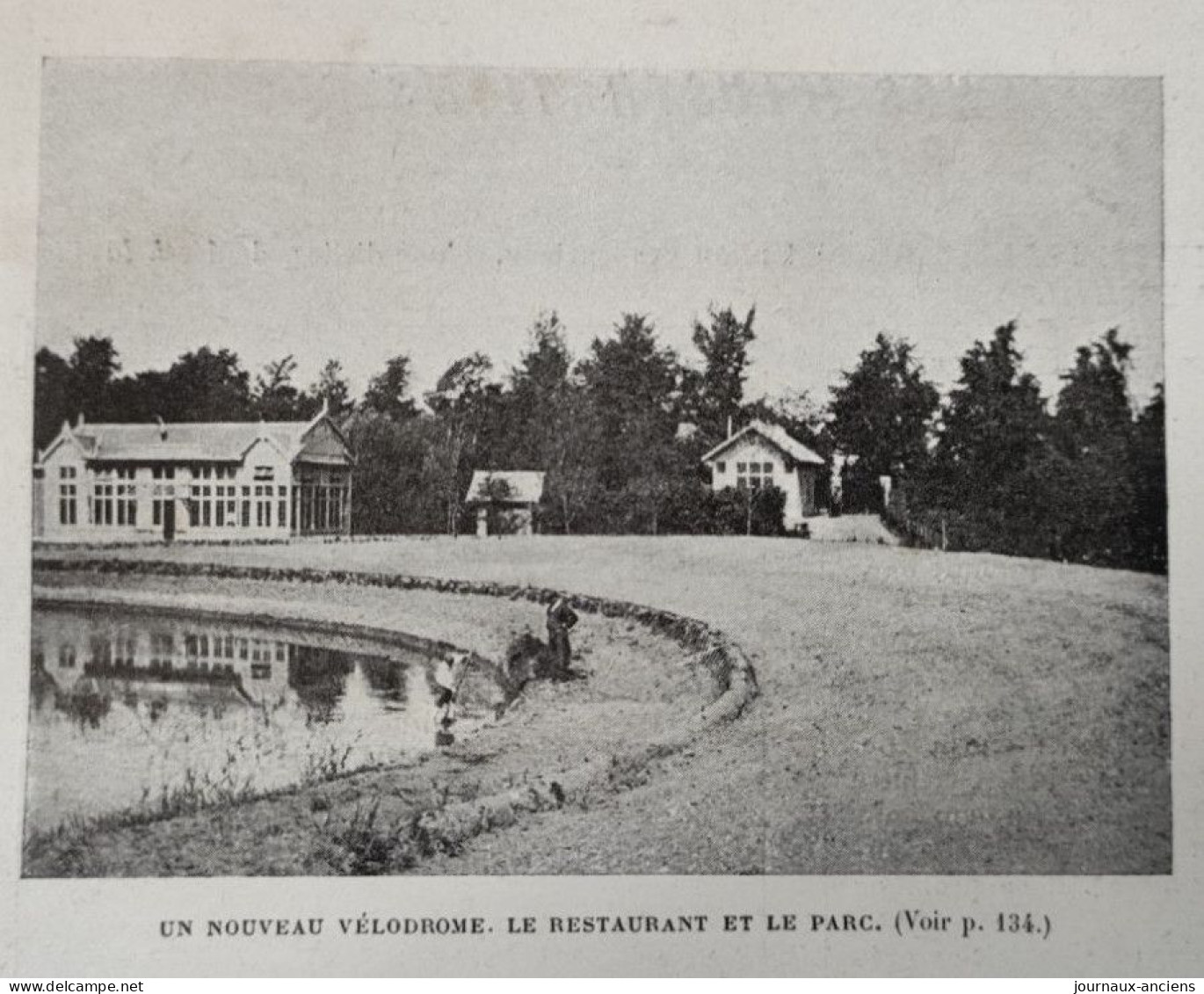 1898 CYCLISME - CAMBRAI - UN NOUVEAU VÉLODROME - LA VIE AU GRAND AIR - Riviste - Ante 1900