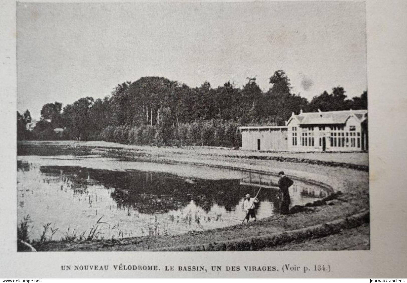 1898 CYCLISME - CAMBRAI - UN NOUVEAU VÉLODROME - LA VIE AU GRAND AIR - Riviste - Ante 1900