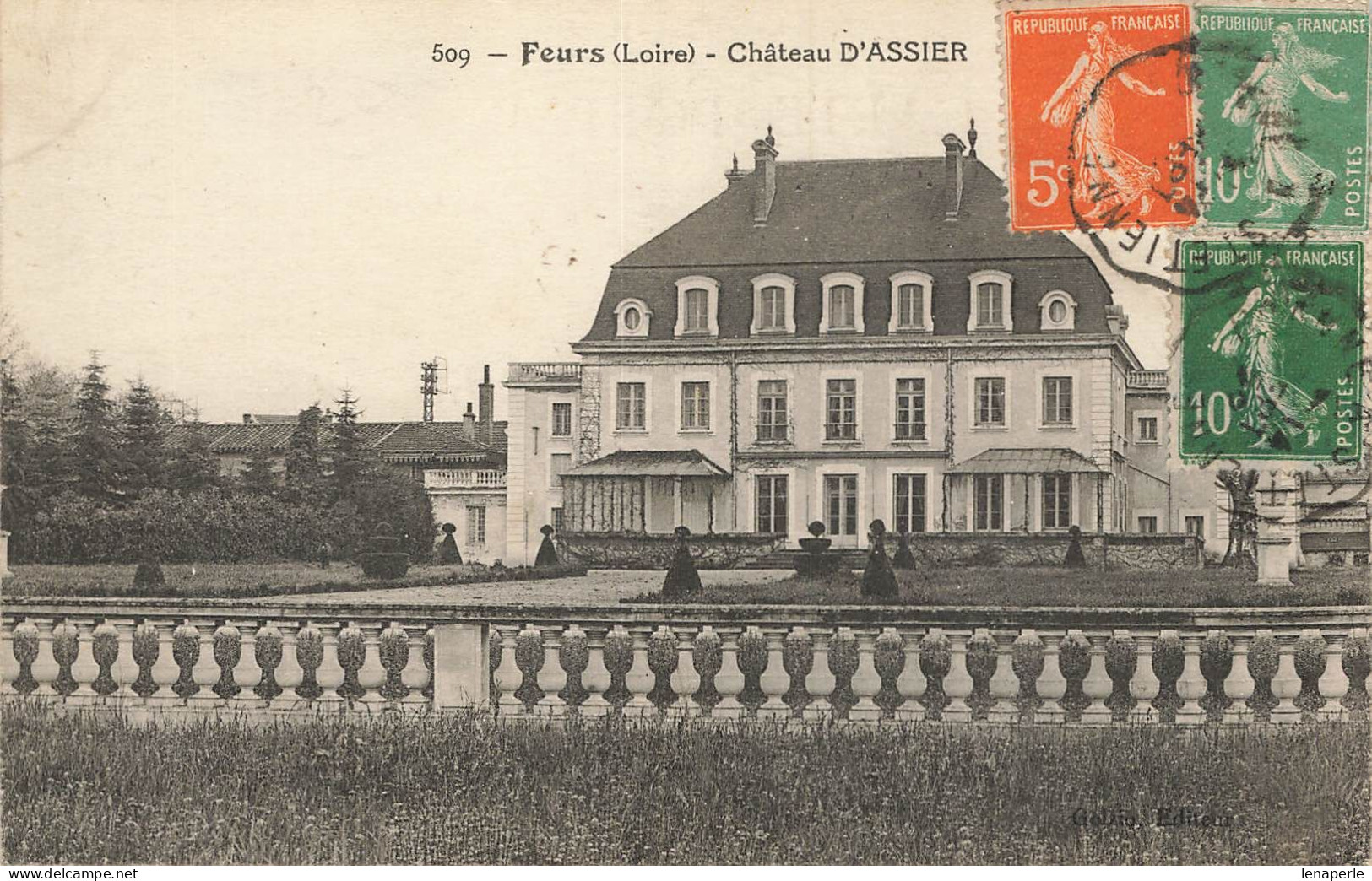 D7327 Feurs Chateau D'assier - Feurs