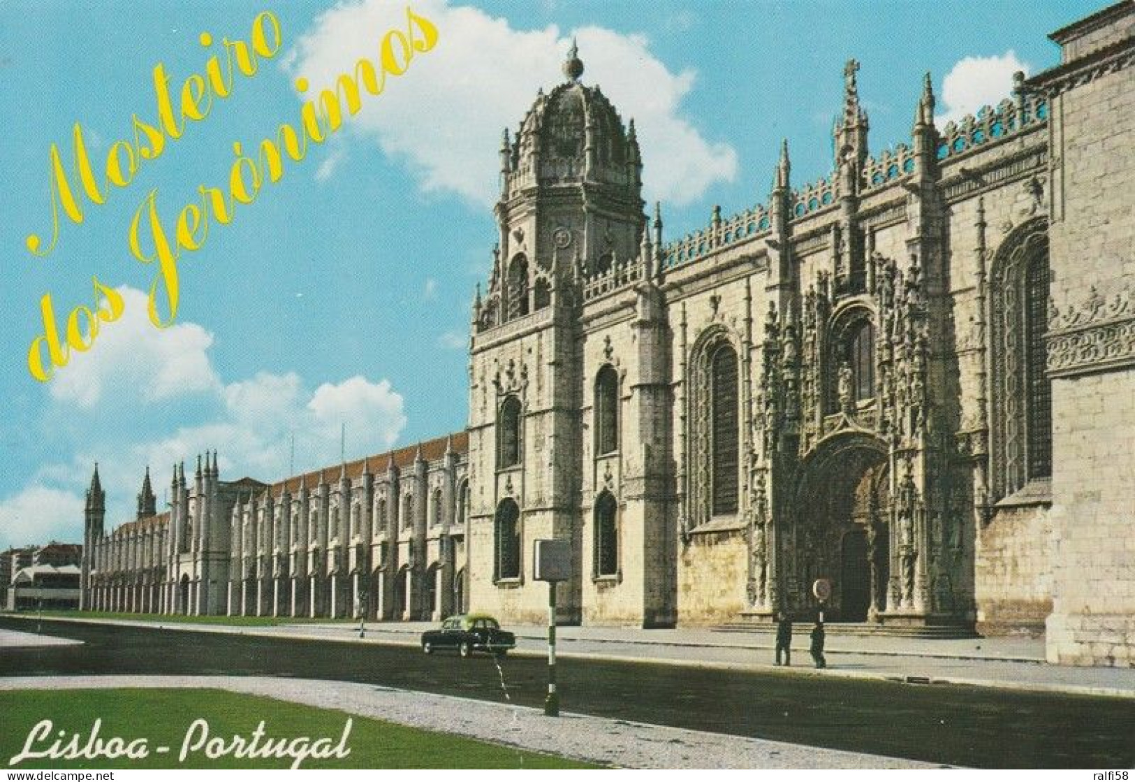 4 AK Portugal * Lissabon Mosteiro Dos Jeronimos (Hieronymitenkloster) Erbaut (1495 - 1521) 1983 UNESCO Weltkulturerbe * - Lisboa