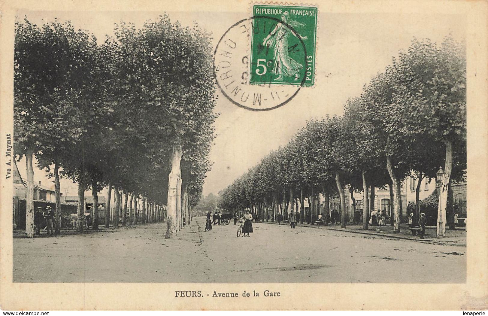 D7328 Feurs Avenue De La Gare - Feurs