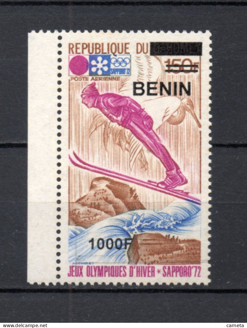 BENIN   N° 1193  NEUF SANS CHARNIERE  COTE  45.00€   SPORT SKI - Benin - Dahomey (1960-...)