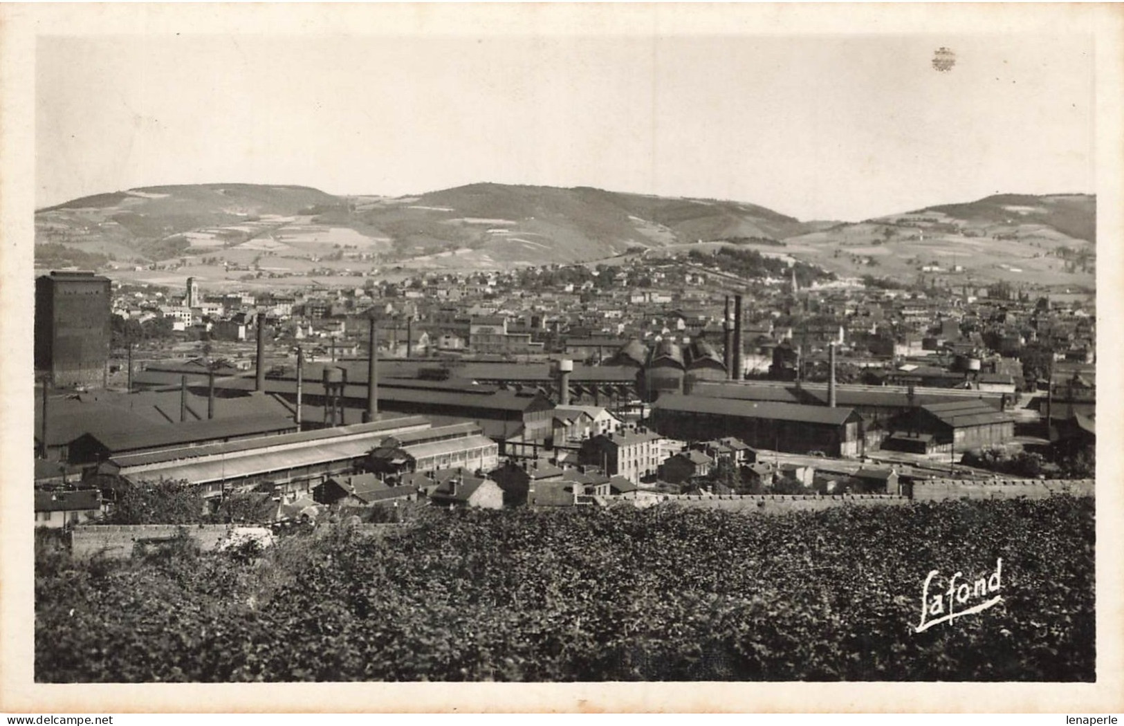 D7330 Firminy Vue Générale Les Usines Verdié - Firminy