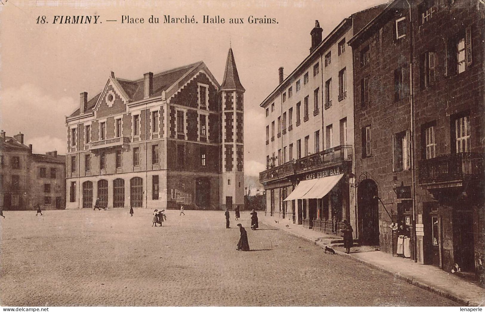 D7331 Firminy Place Du Marché Halle Aux Grains - Firminy