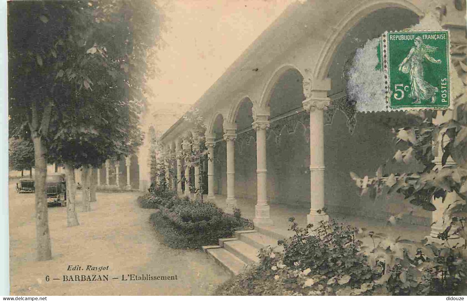 31 - Barbazan - L'Etablissement - Correspondance - CPA - Voir Scans Recto-Verso - Barbazan