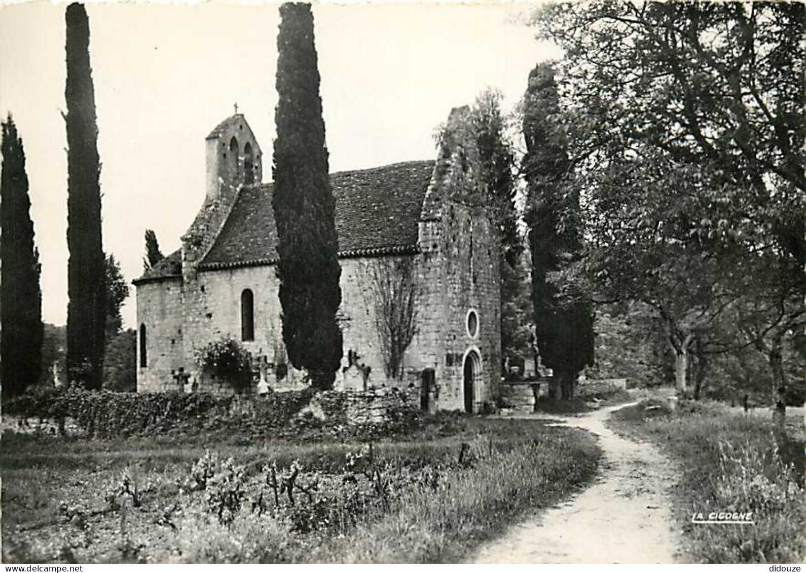 46 - Luzech - Eglise Romane De Camy - Carte Dentelée - CPSM Grand Format - Voir Scans Recto-Verso - Luzech