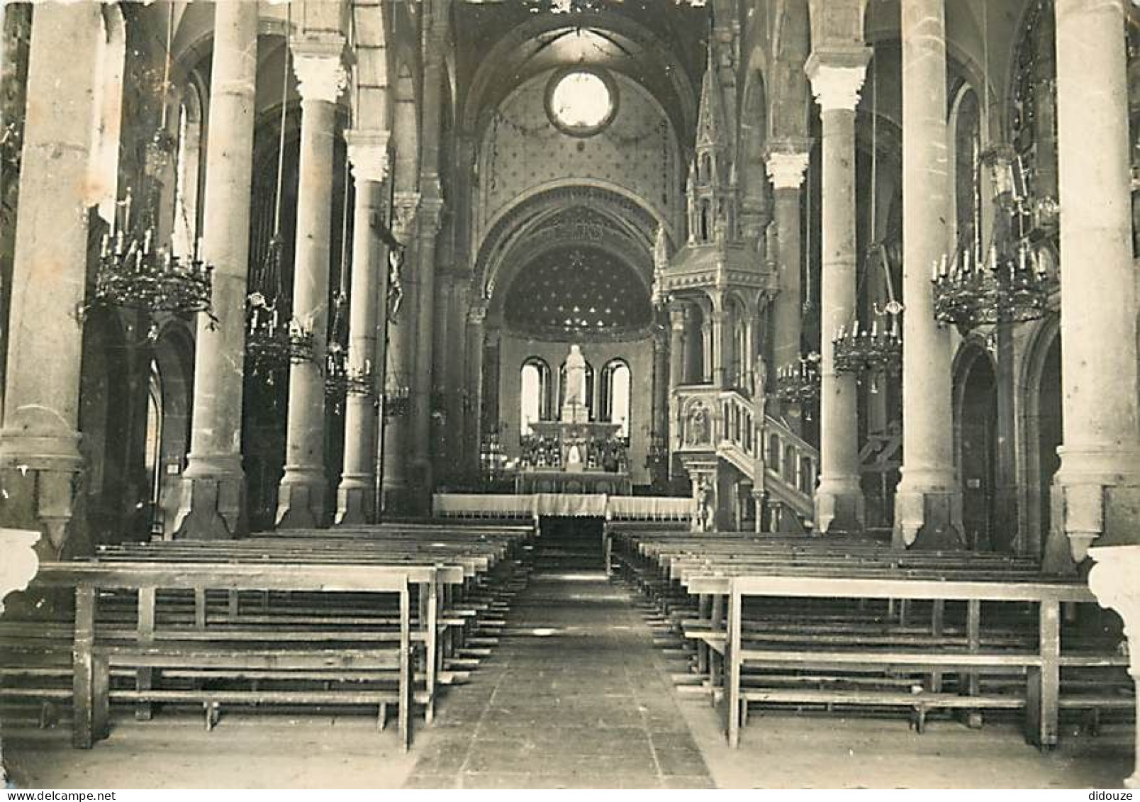38 - La Salette - Pèlerinage De Notre Dame De La Salette - Intérieur De La Basilique - Mention Photographie Véritable -  - La Salette