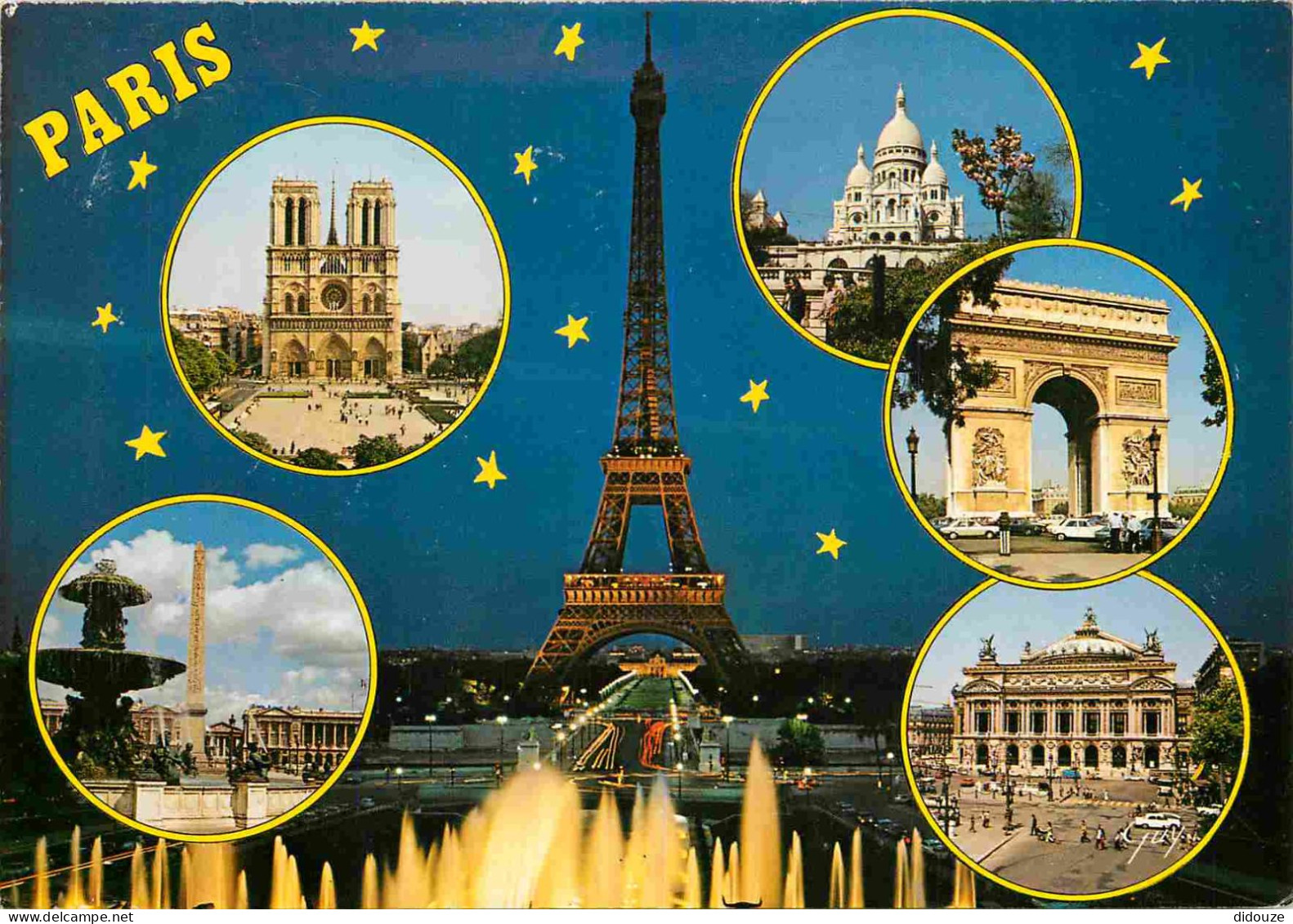 75 - Paris - Multivues - CPM - Voir Scans Recto-Verso - Mehransichten, Panoramakarten