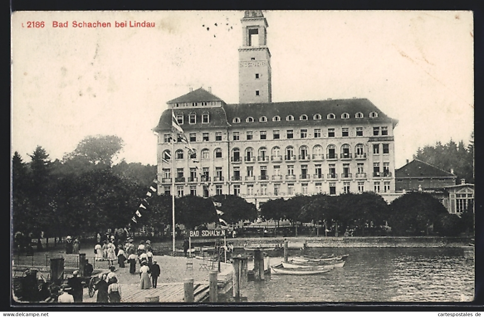 AK Bad Schachen Bei Lindau, Gebäudeansicht  - Lindau A. Bodensee