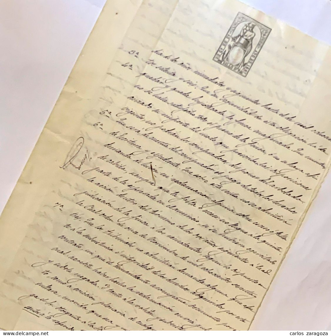 ESPAÑA 1867—TIMBRE FISCAL De 20 Cts De Escudo—Pliego Completo, 4 Páginas. Fábrica Nacional Del Sello — TIMBROLOGIA - Steuermarken