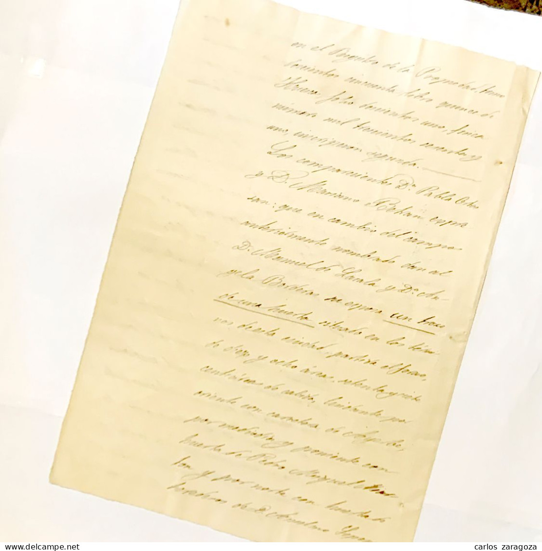 ESPAÑA 1869—TIMBRE FISCAL De 60 Cts De Escudo—Pliego Completo, 4 Páginas. Marca De Agua — TIMBROLOGIA - Fiscale Zegels