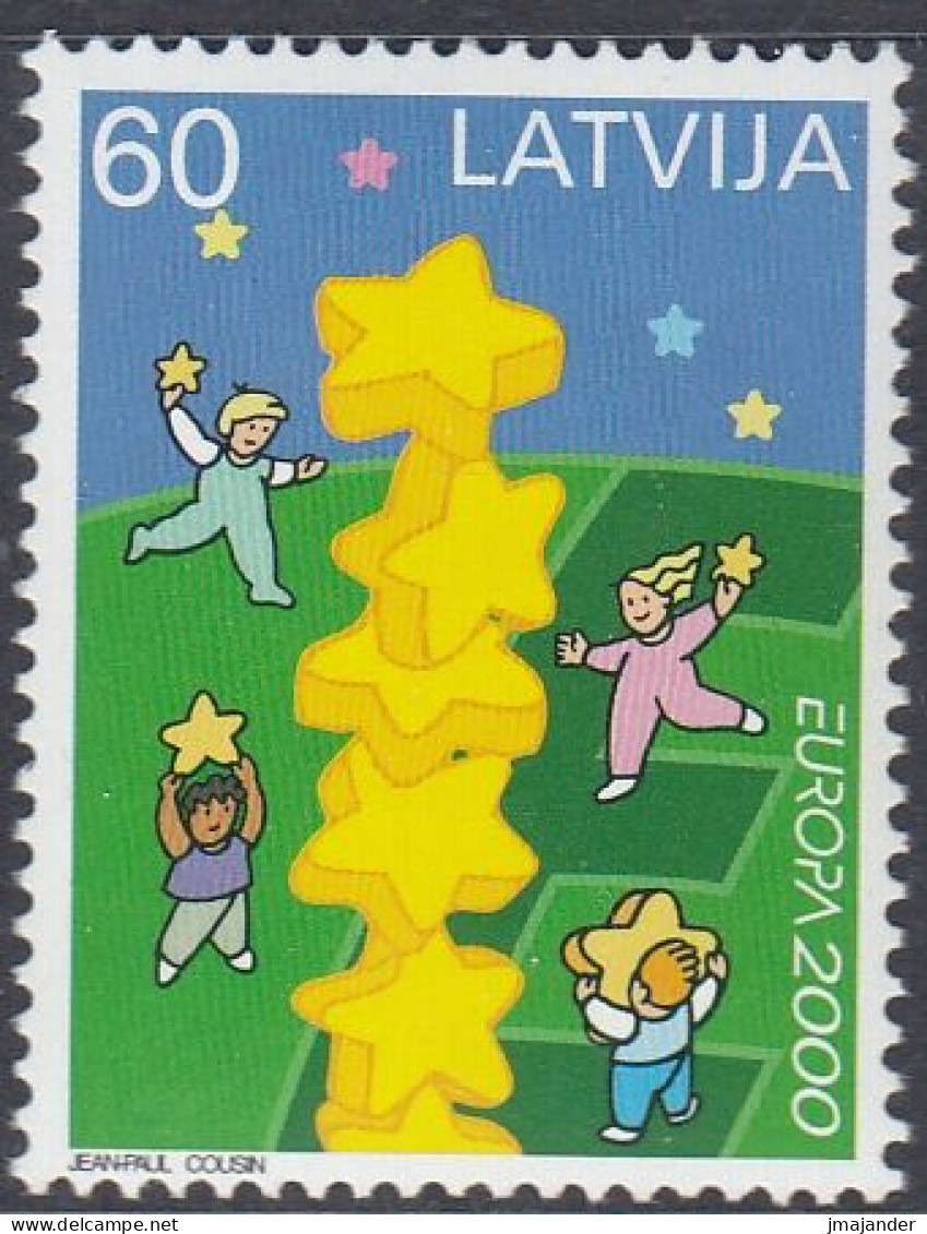 Latvia 2000 - Europa: Tower Of 6 Stars - Mi 519 ** MNH [1842] - Lettonie