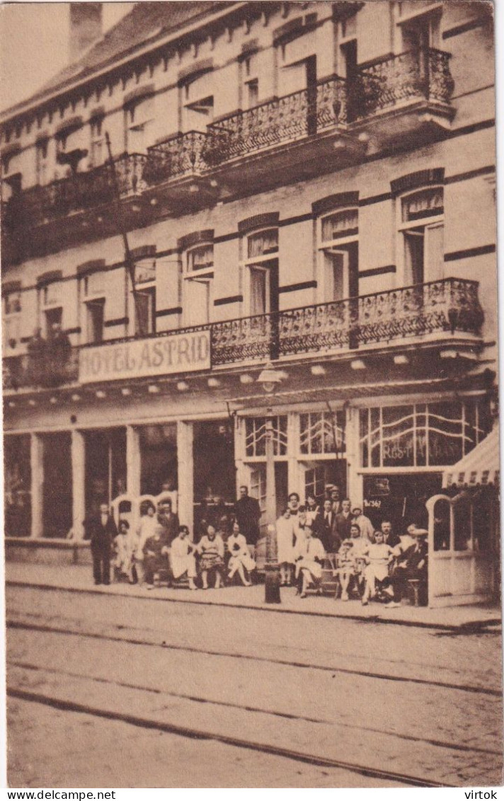 KNOKKE :  HOTEL ...ASTRID........... - Knokke