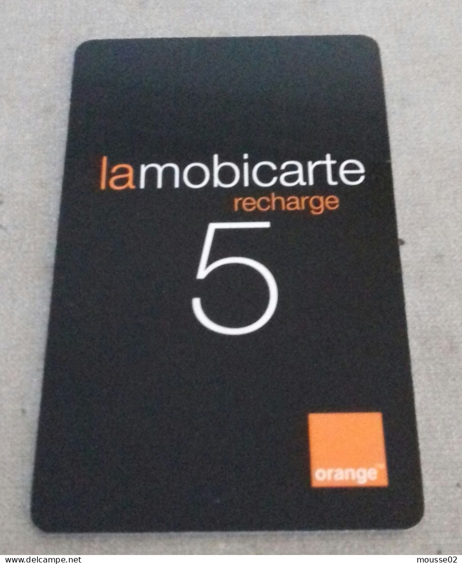 CARTE PRE PAYÉE    MOBICARTE  5   DU 06 /  2003 NEUVE - Nachladekarten (Refill)