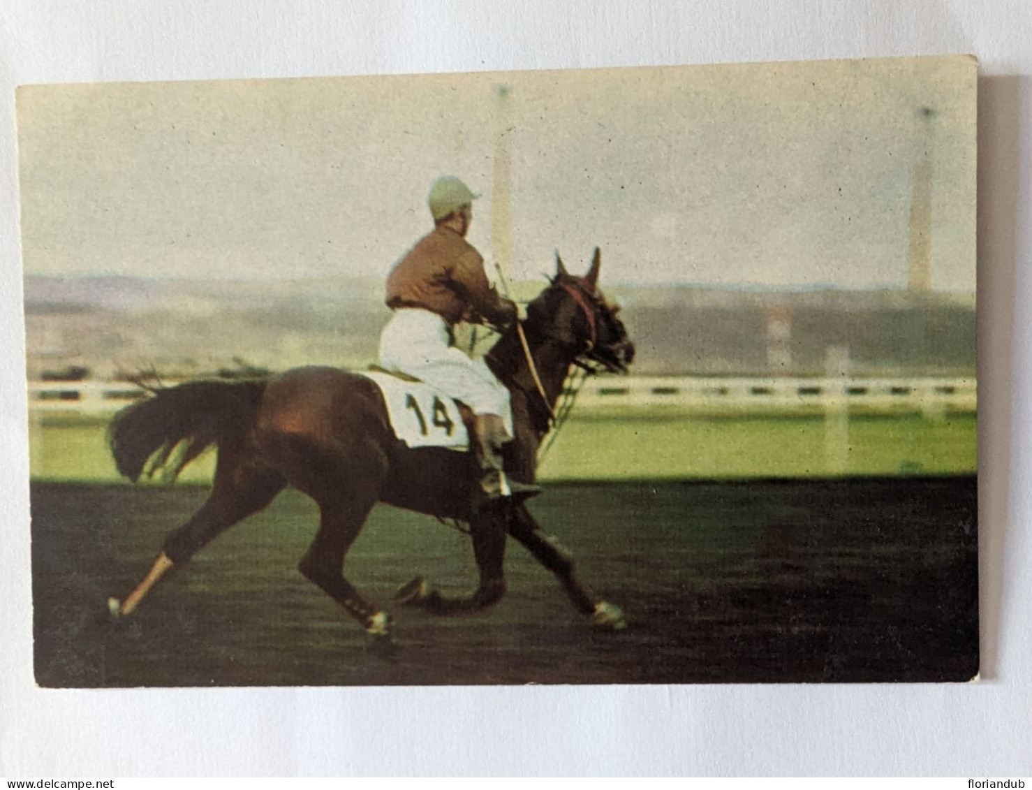 CPA -  Hippisme équitation Turf Vin Postillon Calendrier Des Courses Septembre 1967 - Ippica