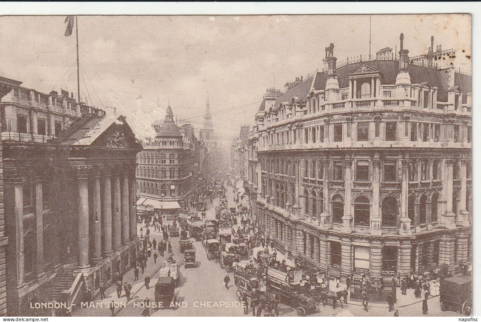 98-London Mansion House And Cheapside - Trafalgar Square
