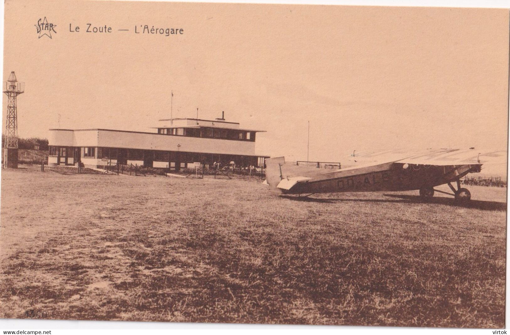 KNOKKE :  LE ZOUTE                  Vliegtuig - Avion - Knokke