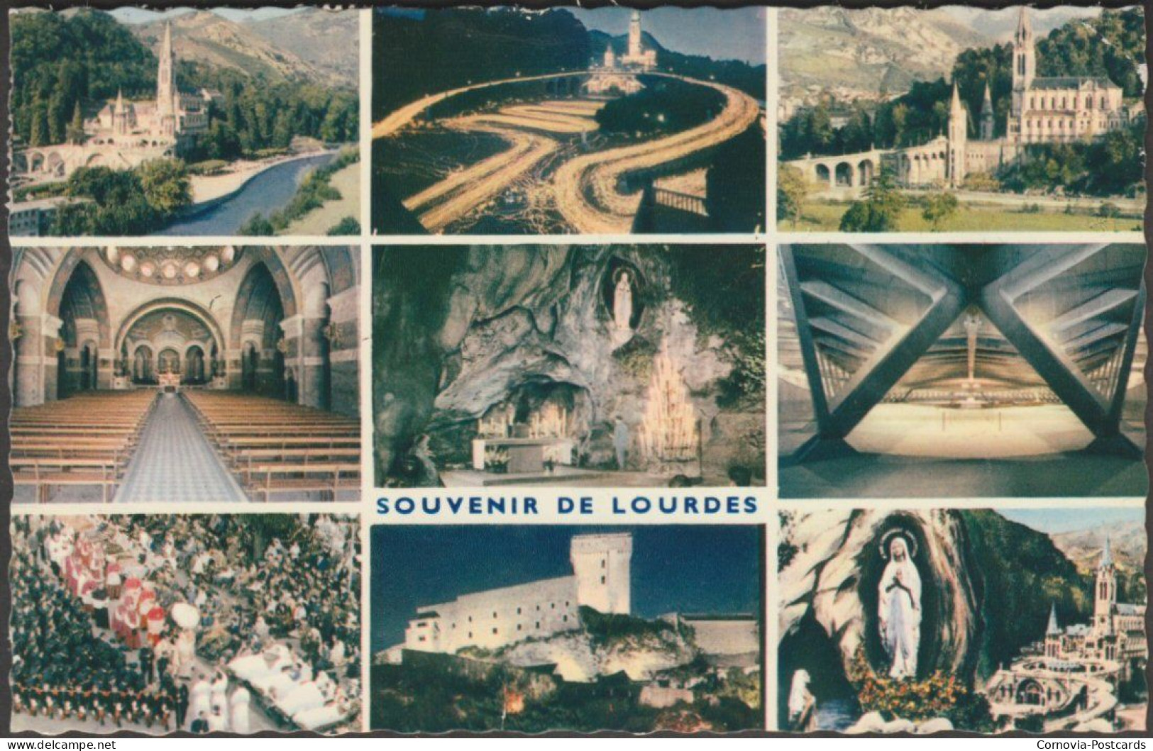 Souvenir De Lourdes, 1966 - Doucet CPSM - Lourdes