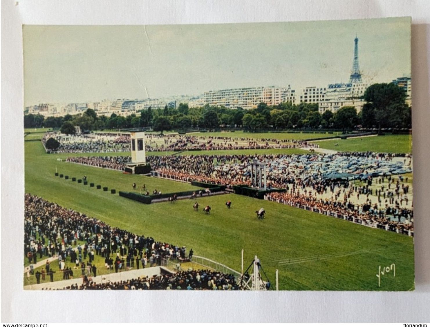 CPA -  Hippisme équitation Turf Hippodrome D'Auteuil Couleurs Et Lumières De France - Ippica