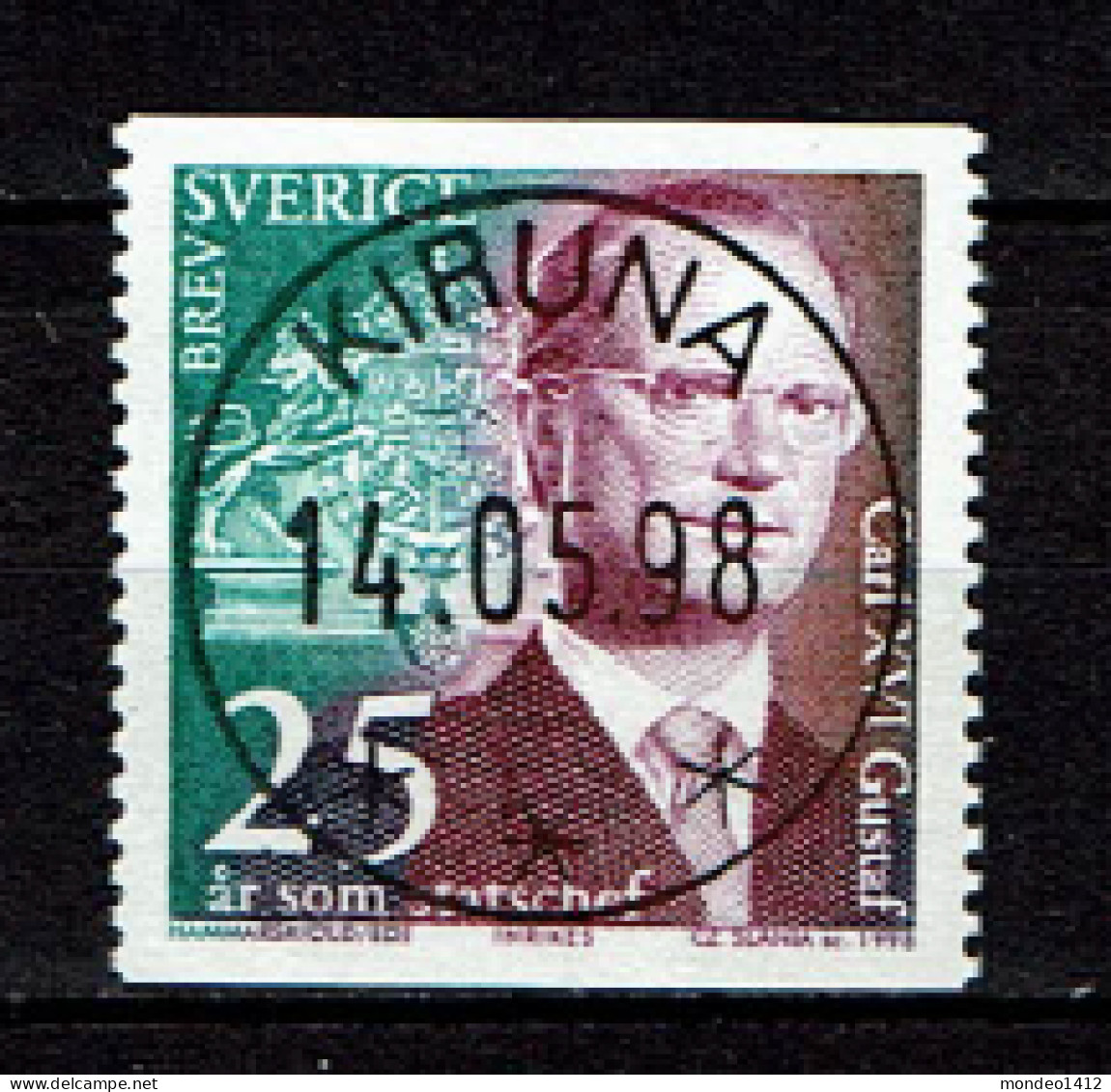 Sweden 1998 - Yv 2045 - König Carl XVI Gustaf  - Used - Usados