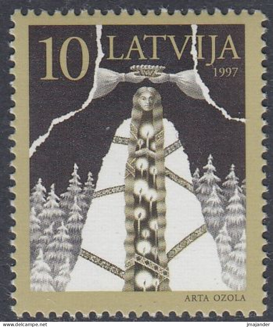 Latvia 1997 - The 6th Anniversary Of Independence: Latvia In Times Of Change - Mi 450 ** MNH [1843] - Latvia